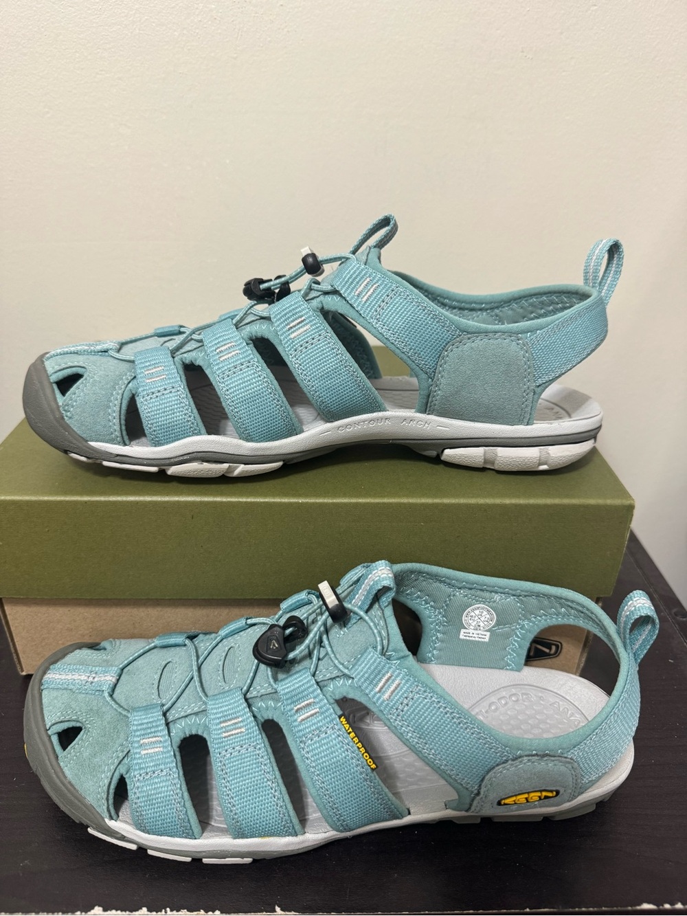 Keen Women's Clearwater Size 10 Sport Sandal - Aqua Blue